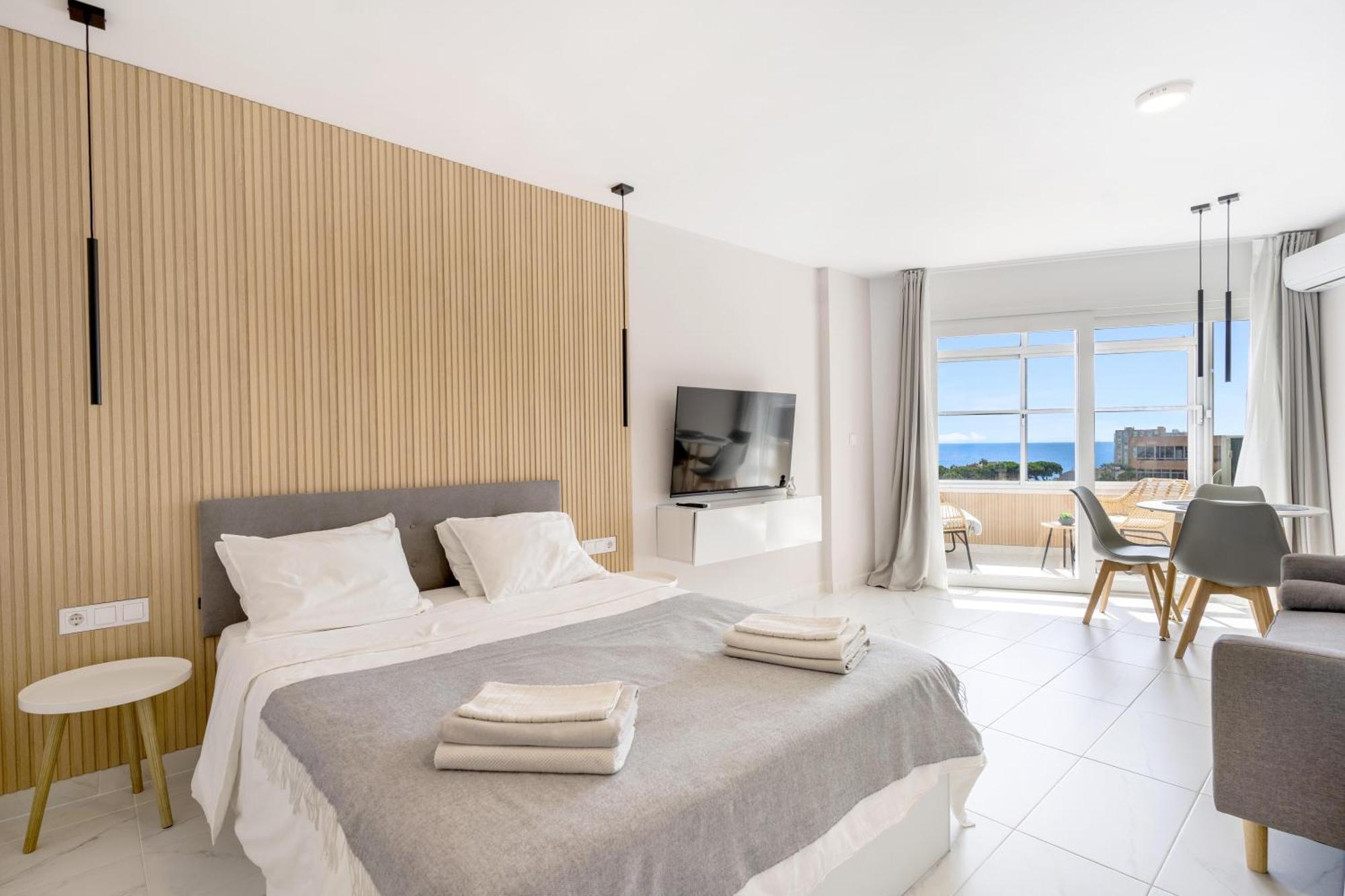 Modern Studio Apartment With Sea Views 5 Min From The Beach Sitio de Calahonda Екстериор снимка