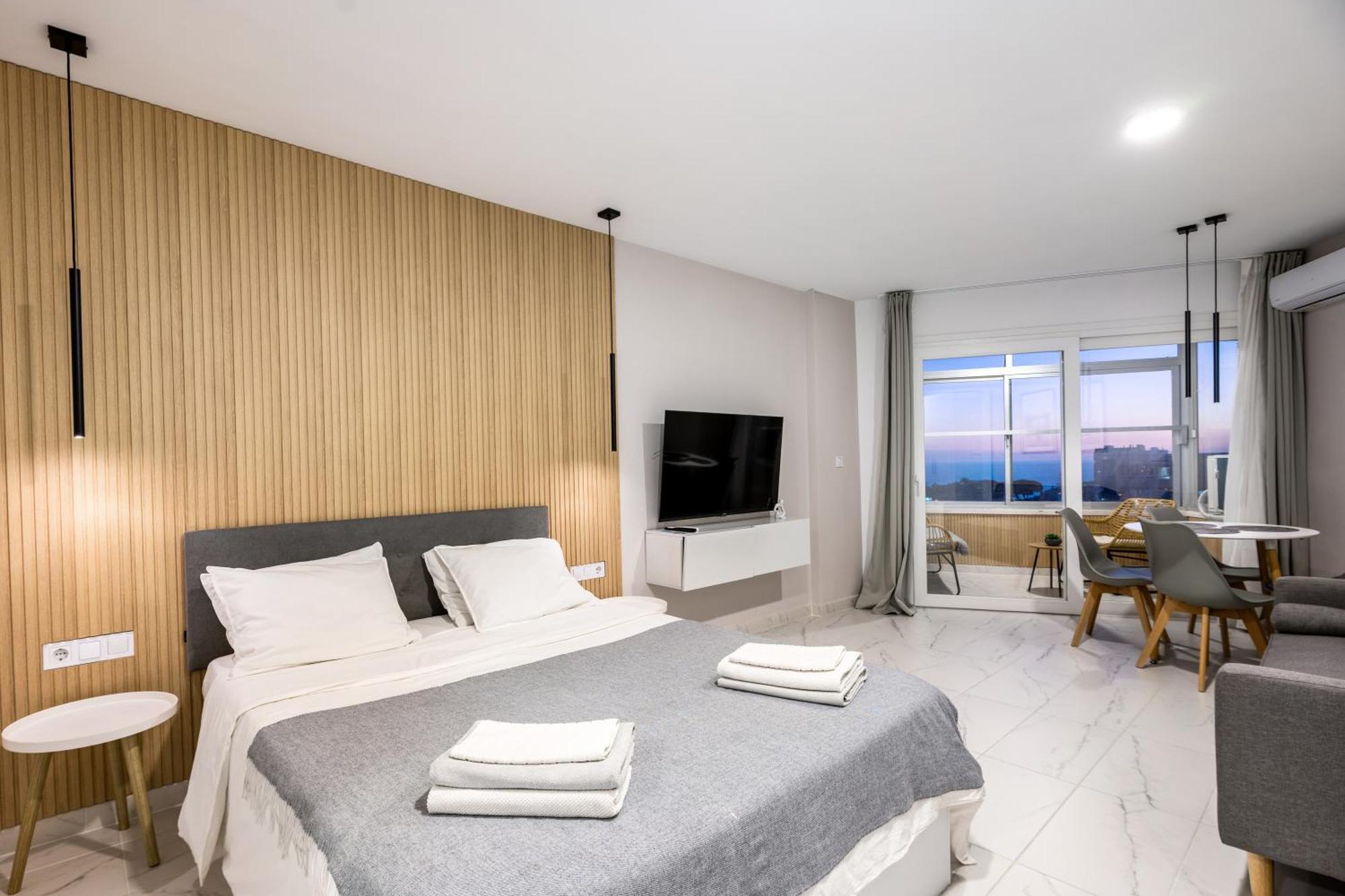Modern Studio Apartment With Sea Views 5 Min From The Beach Sitio de Calahonda Екстериор снимка